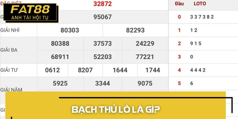 bạch thủ lô duy nhất