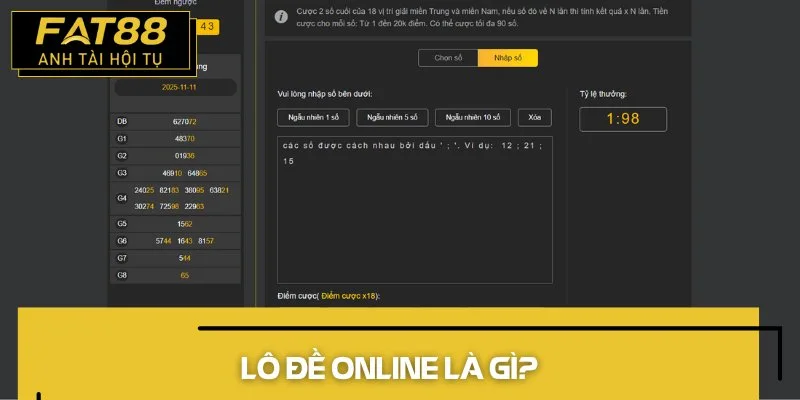 lô đề online giải trí
